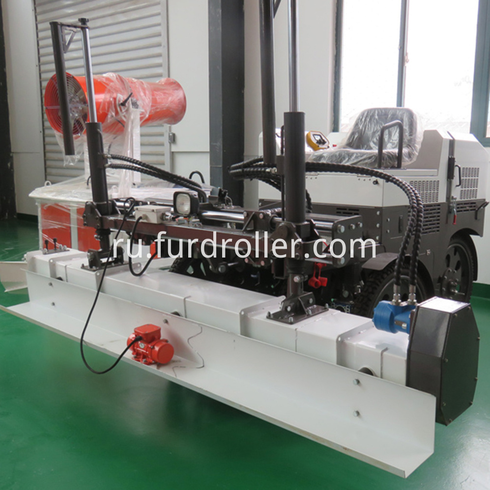 лазерная стяжка бетонная машина laser screed concrete machine